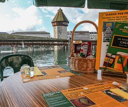 Mr. Pickwick Pub Luzern – Located on the banks of the river Reuss