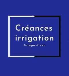 Créances Irrigation