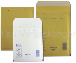 Luftpolster-Versandtaschen 
braun oder weiss