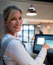 Caisse enregistreuse tactile