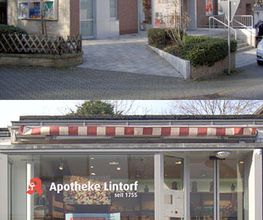 Aussenansicht der Apotheke Lintorf