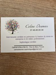 Céline Desmier Sophrologue