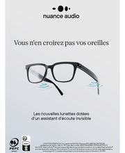 NUANCE audio disponible en magasin ! Les lunettes dotées d'un assistant d'écoute invisible !