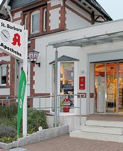 Aussenansicht der St. Barbara-Apotheke