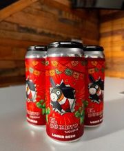 beer can design and label print