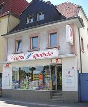 Aussenansicht der Central-Apotheke Eppelheim