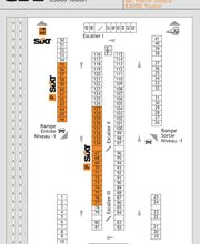SIXT toulon gare map retour