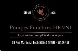 Pompes Funèbres Henni