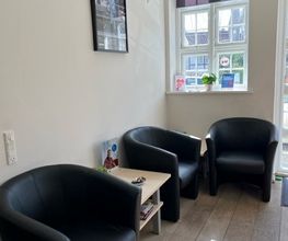 Audika Faaborg - venteområdet før konsultation