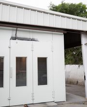 Exterior of Spray Paint Booth