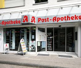 Aussenansicht der Post-Apotheke