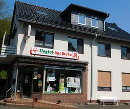 Aussenansicht der Siegtal-Apotheke
