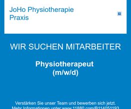 Physiotherapeut (m/w/d)