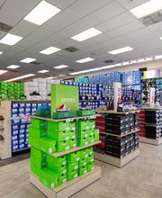 Wide Shot of Interior of Store
