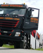 Sandoz-Mülli Transports SA, grutage, camion grue Bild 3
