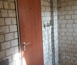 Rohzustand vom Badezimmer.