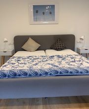 Sanierung einer 2-Zimmer Wohnung in Stuttgart mit Blick in das neue Schlafzimmer