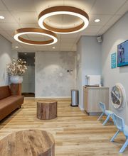 Wachtruimte tandartspraktijk Dental Clinics Enschede Stokhorst & Breuch