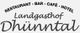Logo Landgasthof Dhünntal