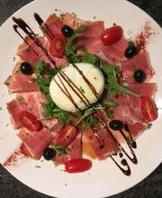 Parma mit Mozzarella