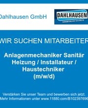 Anlagenmechaniker Sanitär Heizung / Installateur / Haustechniker (m/w/d)
