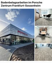 Porsche Zentrum Frankfurt Bodenbelagsarbeiten