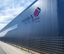 Standortbild Fassade MEGA eG Berlin-Adlershof, Großhandel für Maler, Bodenleger und Stuckateure
