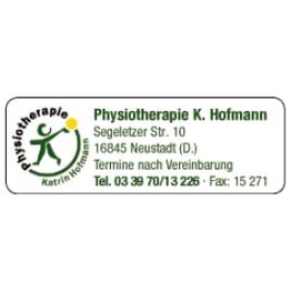 Katrin Hofmann Physiotherapie