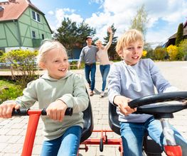 KettCar fahren im BEECH Resort Fleesensee